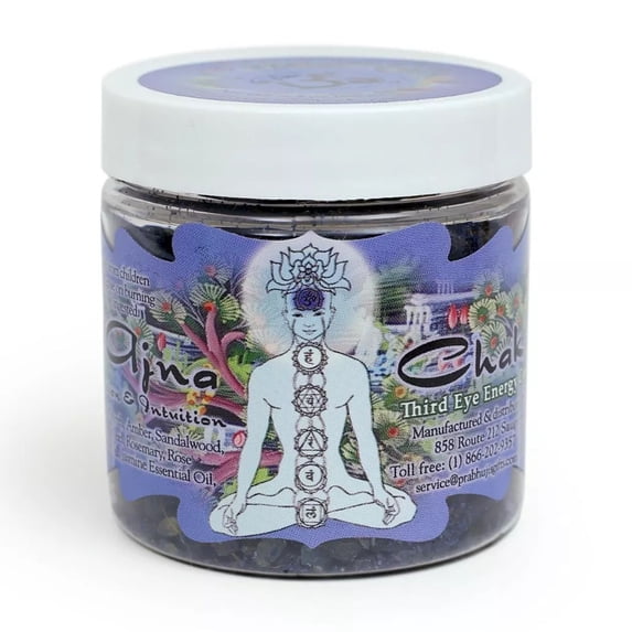 QUEST -Resin Incense Third Eye Chakra Ajna - Concentration And Intuition - 2.4Oz Jar