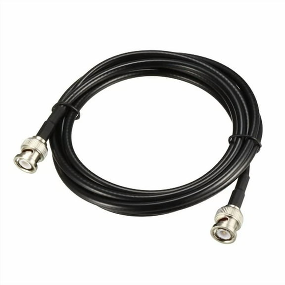 QUEST- Rg58 12Ft Coaxial Cable With Bnc Male To Bnc Male Connectors 50 Ohm