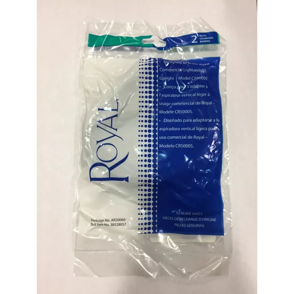 QUEST- Royal Ar20060 Upright Vacuum Belt Pk 2