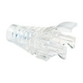 thumbnail image 1 of QUEST TECHNOLOGY RJ45 MODULAR BOOTS, TRANSPARENT, 50PK - CAT6 (6.5MM), 1 of 1