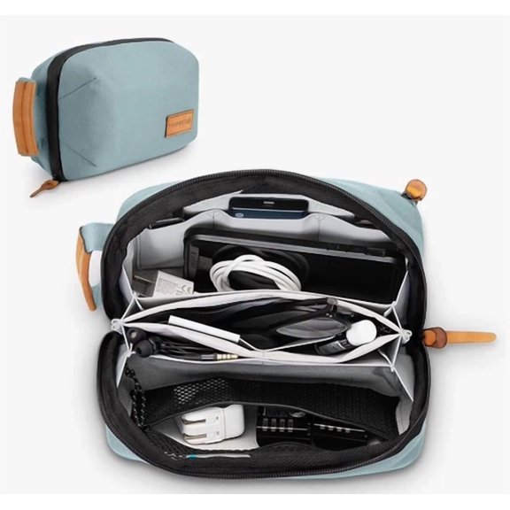 QUEST -Tech Bag Organizer Small Electronics Organizer Pouch For Travel Premium Travel C