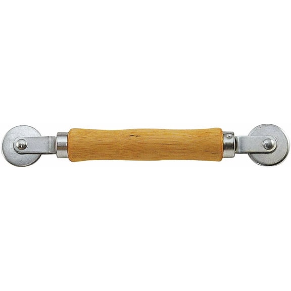 QUEST- Window And Door Screen Spline Roller With Wood Handle And Steel Wheels