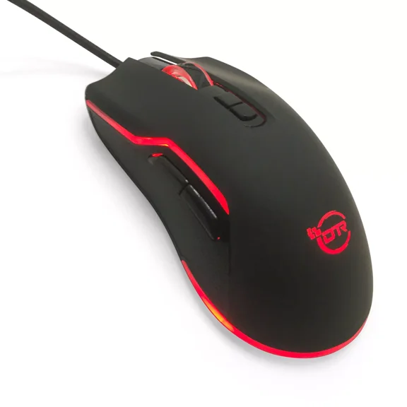 QUEST -Wired Gaming Mouse RGB LED Backlight USB Wired 7200 DPI Gamer