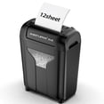 thumbnail image 1 of QUESTLEMON 12-Sheet Cross Cut Paper Shredder, 4.5Gal Home Office Shredders for Paper, Credit Card, Mail, Staples, with Jam-Proof System , P-4 Security Level, 1 of 10