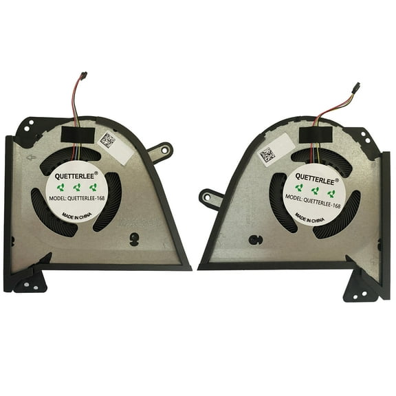 QUETTERLEE New CPU + GPU Cooling Fan for ASUS Zephyrus G15 GA503 GA503Q GA503QS GA503QM GA503QR GA503QC GA503QE Zephyrus M16 GU603H GU603HR GU603HM GU603HE AMD 2021 Series FN22 FN23 DC12V Fan