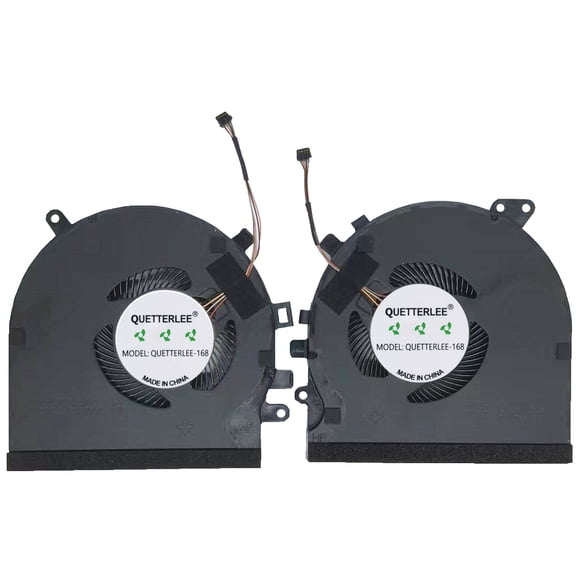 QUETTERLEE New CPU + GPU Cooling Fan for Razer Spirit Blade 15 GTX1060 RZ09-027 RZ09-0270 RZ09-03009E97 RZ09-0300 RZ09-0328 RZ09-03287E72-R3U1 RZ09-0369 RZ09-0369A RZ09-0369B RZ09-0369BE22 Series Fan