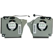 QUETTERLEE Replacement New CPU +GPU Cooling Fan for Dell G5-5590 G7-7590 G7-7790 G5 5590 G7 7590 7790 P82F Series 006KT2+0C04TH DFSCK221151811 FL1J DFSCK221051821 FM0C 12V 1A Fan