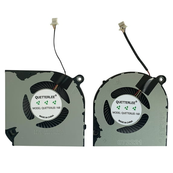 QUETTERLEE Replacement New Laptop CPU+GPU Cooling Fan for Acer Nitro 5 Gaming Laptop AN515-54-5812 AN515-54-728C AN515-54 AN515-43 N18C3 A715-74G Series DFS531005PL0T FL78 DFS561405PL0T FL1K DC5V Fan