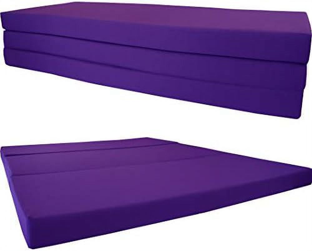 QUGDXVBN D&D Futon Shikibuton TriFolded Bed High Density 1.8 lbs Foam