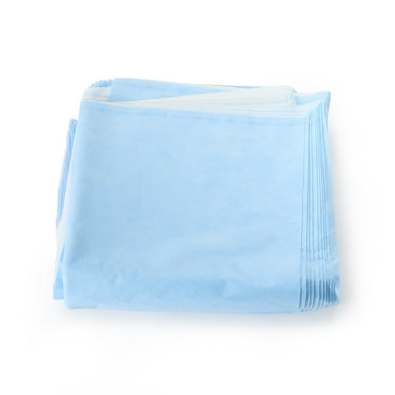 QUICK CHECK* H200 Sterilization Wrap Dual Layer White Blue 30X30" 144 Ct
