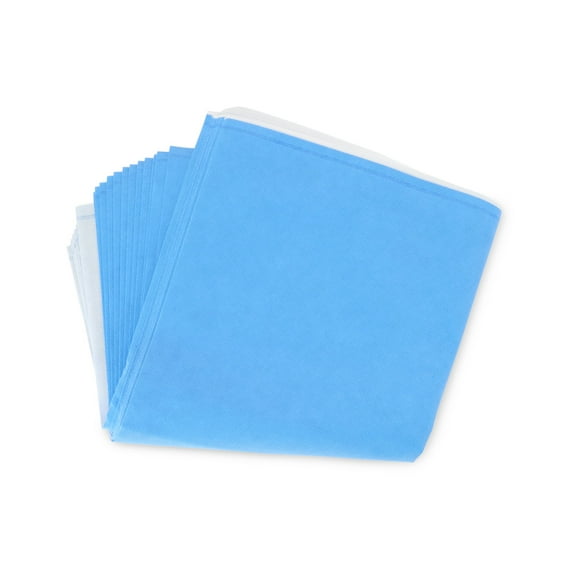QUICK CHECK* H500 Sterilization Wrap Dual Layer White Blue 36X36" 72 Ct