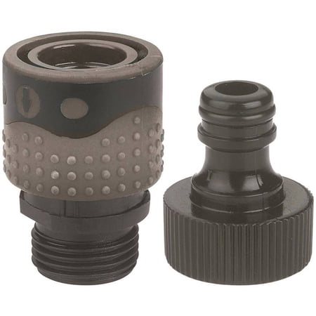 Gilmour Light Duty Plastic Faucet Quick Connector 2pc Set