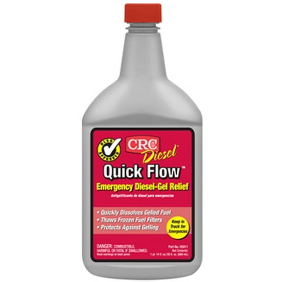 CRC 05911 Quick Flow Emergency Diesel-Gel Relief - 30 Fl Oz.