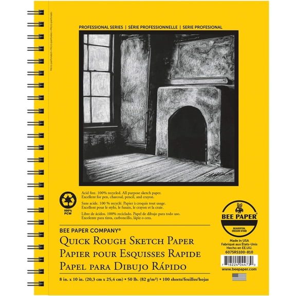 Royal & Langnickel - Bee Paper Company Quick Rough Sketch Paper
