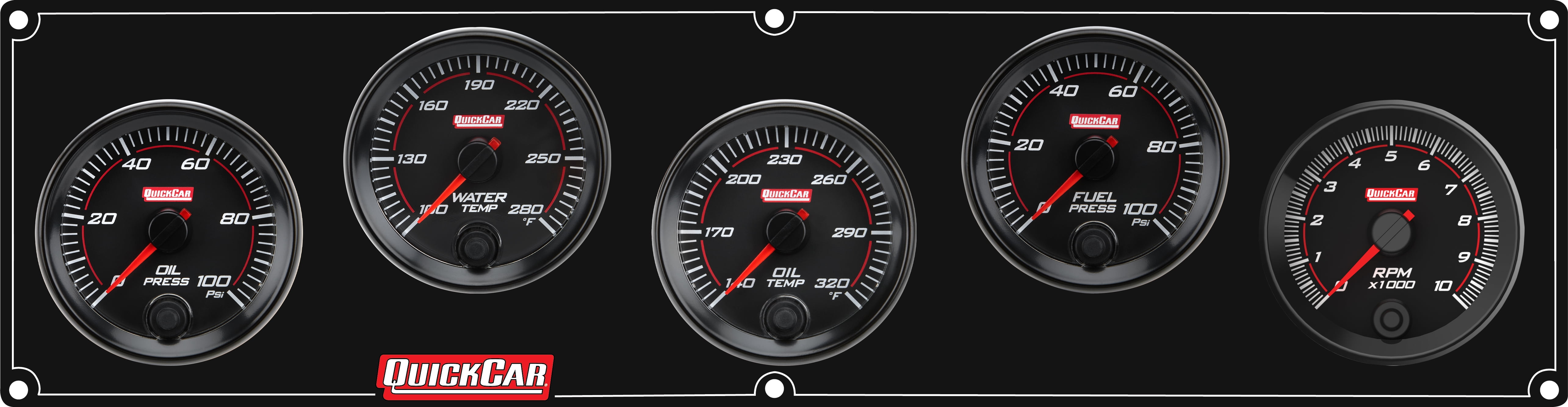 QUICKCAR RACING PRODUCTS RedLine Panel 2-5/8in 4-1 OP/WT/OT/FP100 partNumber: 69-4252