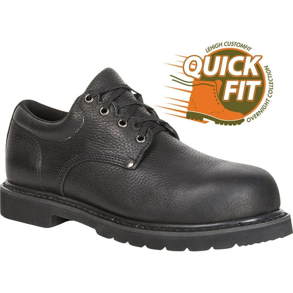 QUICKFIT Collection: Lehigh Safety Shoes Unisex Composite Toe Work Oxford