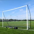 thumbnail image 1 of QUICKPLAY Kickster Elite Portable Soccer Goal with Integrated Weighted Base for Indoor & Outdoor Soccer [Single Goal], 1 of 10