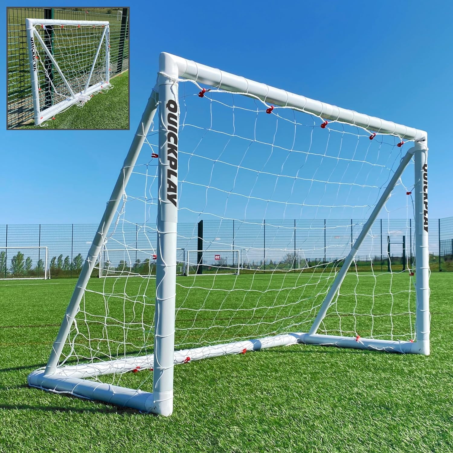 QUICKPLAY Q-Fold Soccer Goal | The 30 Second Folding Soccer Goal ...