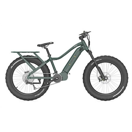 QuietKat - Apex 17'' Frame eBike w/58 Mile Range & Max Speed 20 mph - Green