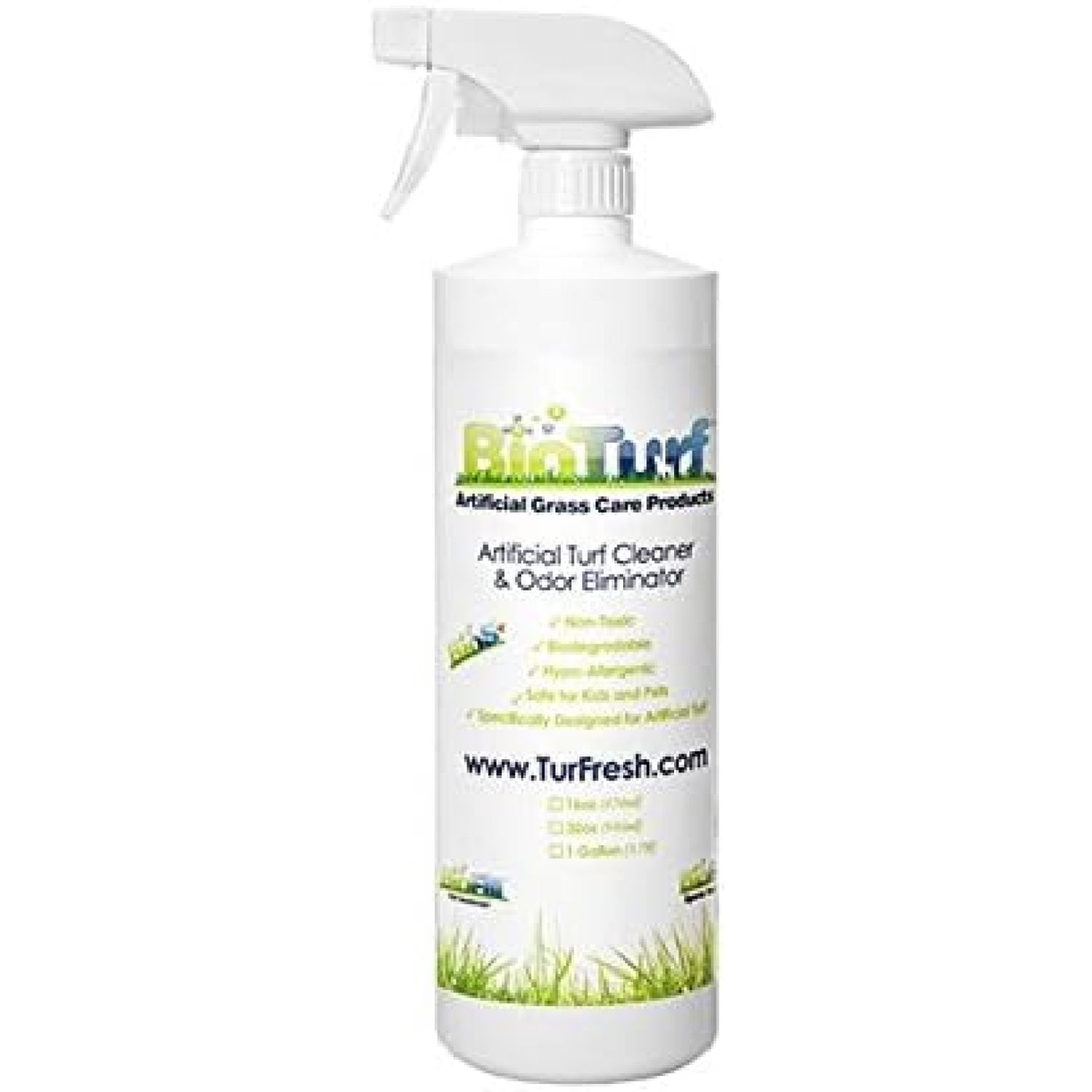 QUIETTCEX BioS+ Artificial Turf Cleaner and Odor , Indoor and Outdoor