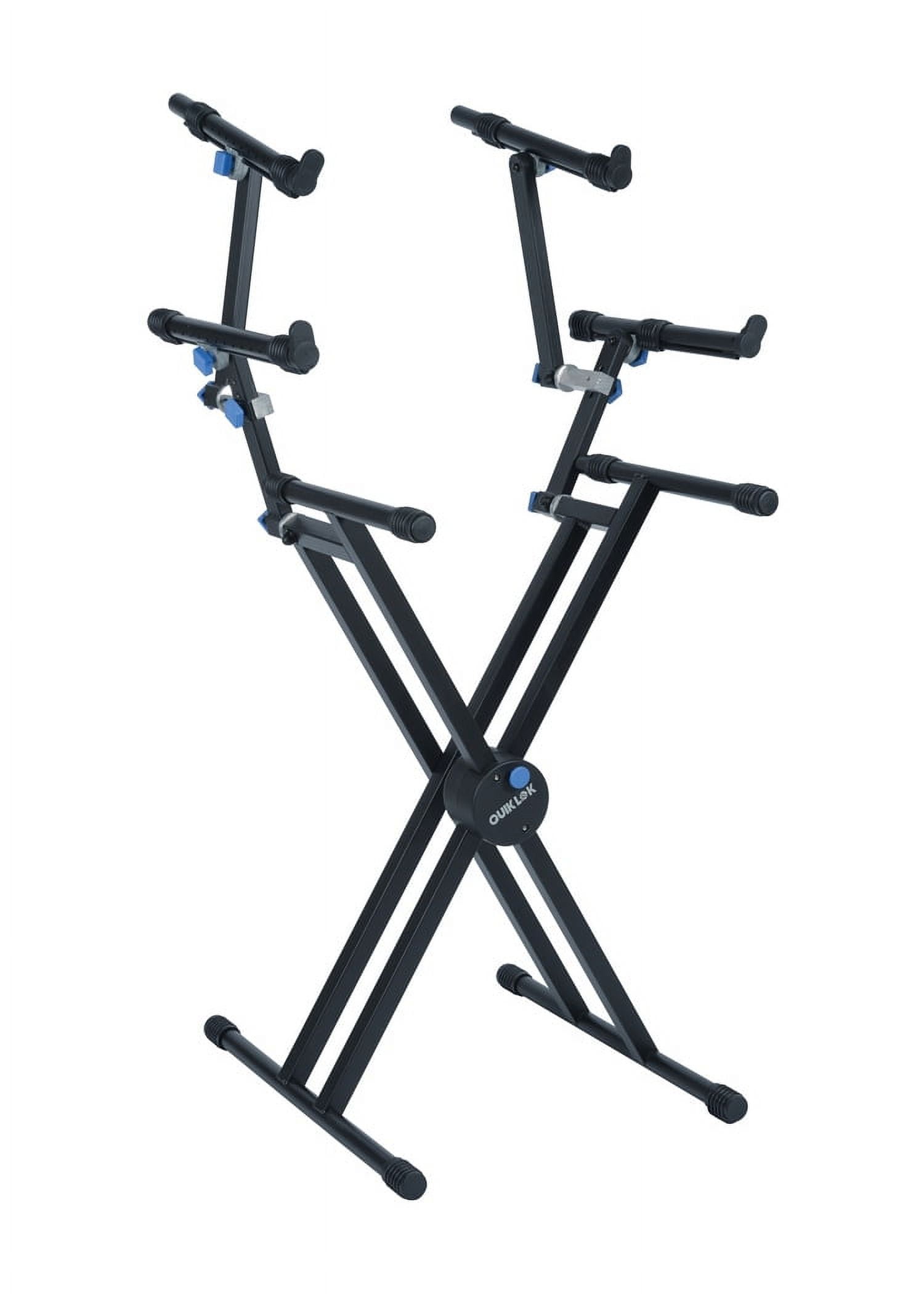 Quiklok QL/642 dual keyboard stand