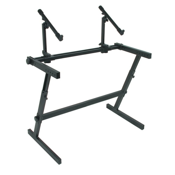 QUIK LOK Z726L 2 Tier Keyboard Stand