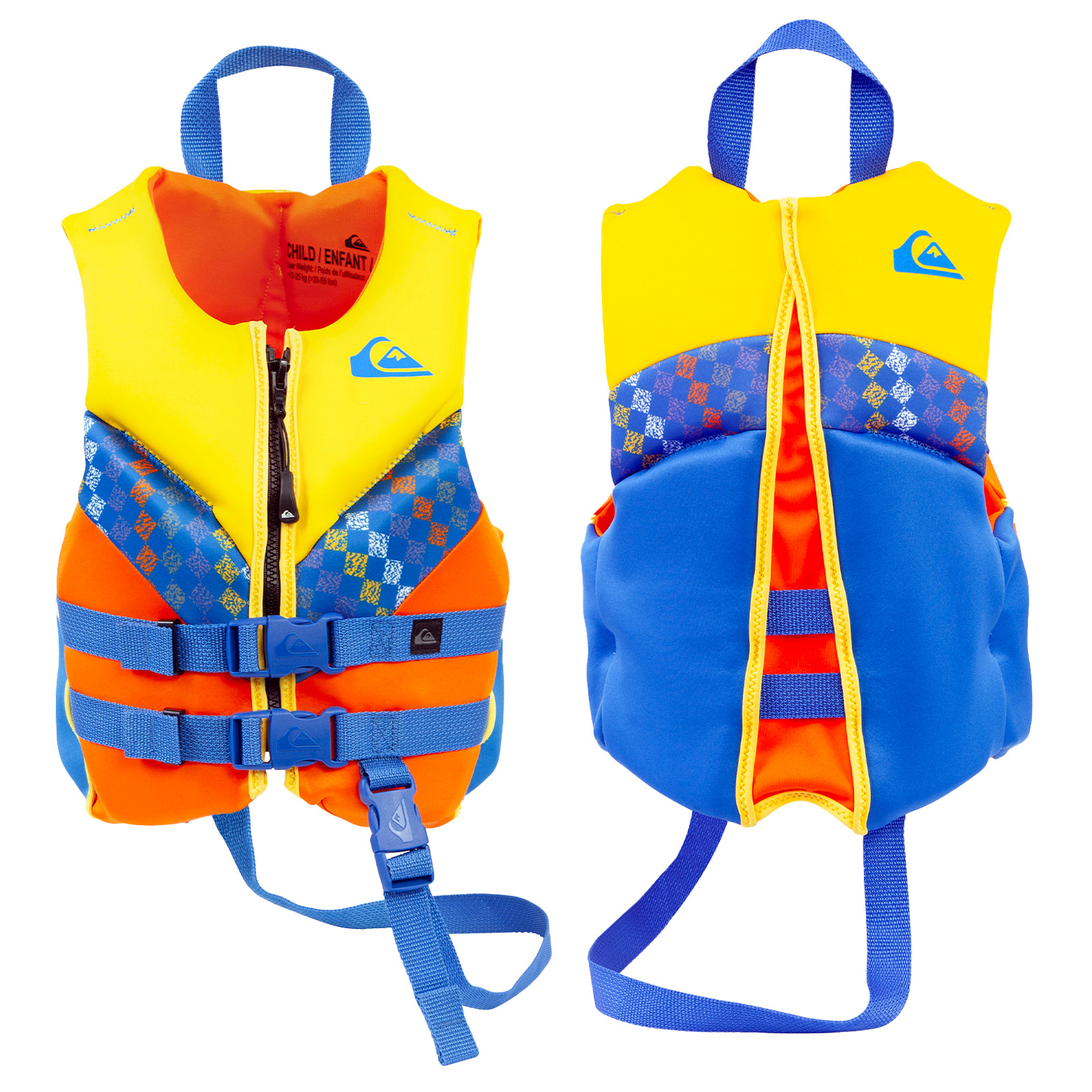 Chaleco salvavidas para niño, aprobado por USCG y Transport Canada con correa de seguridad, chaleco de natación PFD de Evoprene, dispositivo de flotación personal para niños de 33-55 libras