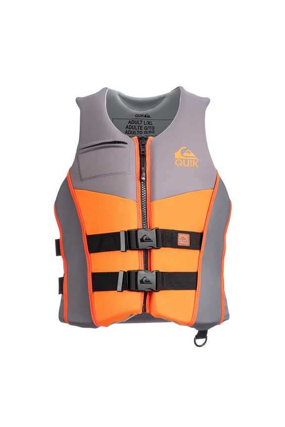 Men's Life Jacket, US Coast Guard Approved PFD, Flotation Device Level 70 Buoyancy Aid for Fishing Kayaking Boating, Dual Size L/XL 36"- 44"