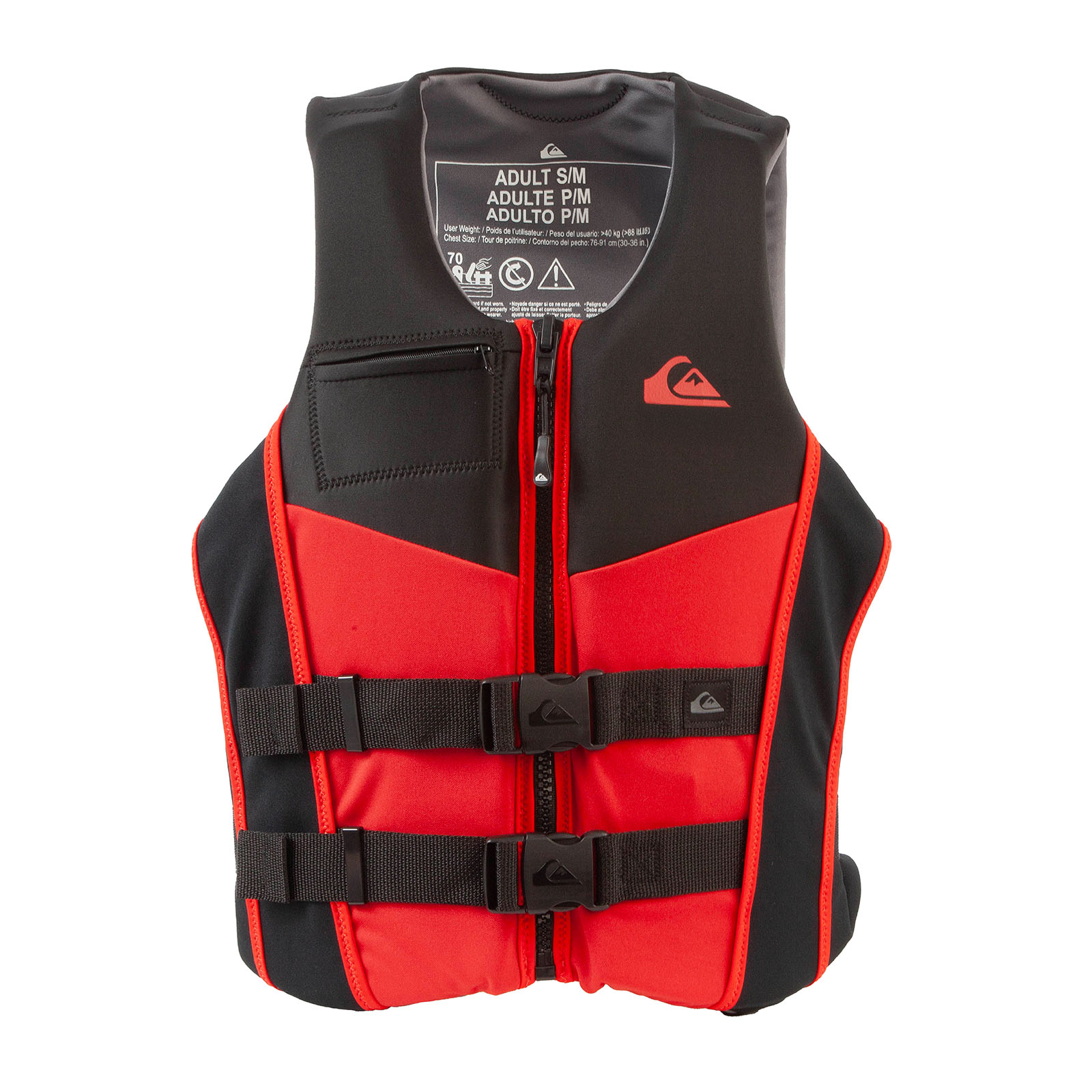 Chaleco salvavidas para hombre, aprobado por USCG y Transport Canada, PFD, ayudas de flotabilidad nivel 70, chaleco de evopreno para paseos en bote, pesca, kayak y deportes acuáticos - talla doble