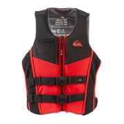 QUIKSILVER Mens Life Vest, USCG and Transport Canada Approved PFD, Level 70 Buoyancy Aids Evoprene Life Jacket for Boating Fishing Kayaking Water Sports - Dual Size