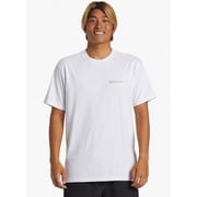QUIKSILVER Standard Edition Short Sleeve T-Shirt Mens S White Crewneck Pullover