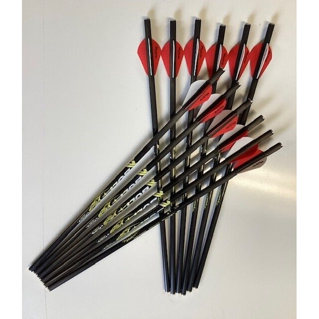 QUILL CROSSBOW BOLTS FOR EXCALIBUR MICRO MAG, MICRO 340 1 DZ 16.75" NOW