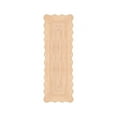thumbnail image 1 of QUINCH Wave Edge Handwoven Area Rug Natural Fiber Farmhouse Boho Jute Rug, 1 of 5
