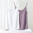 thumbnail image 1 of QUINDOS 2 Pack Tank Tops for Women Summer Athletic Camisoles for Women Plus Multi Pack Crew Neck Sleeveless Workout Spaghetti Strap Shirts Tops Solid Color Ruffle Loose Undershirts, 1 of 4
