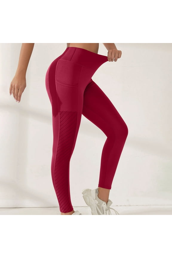 High Waist Butt Lifting Leggings for Women Tummy Control Compression Athletic Yoga Pants