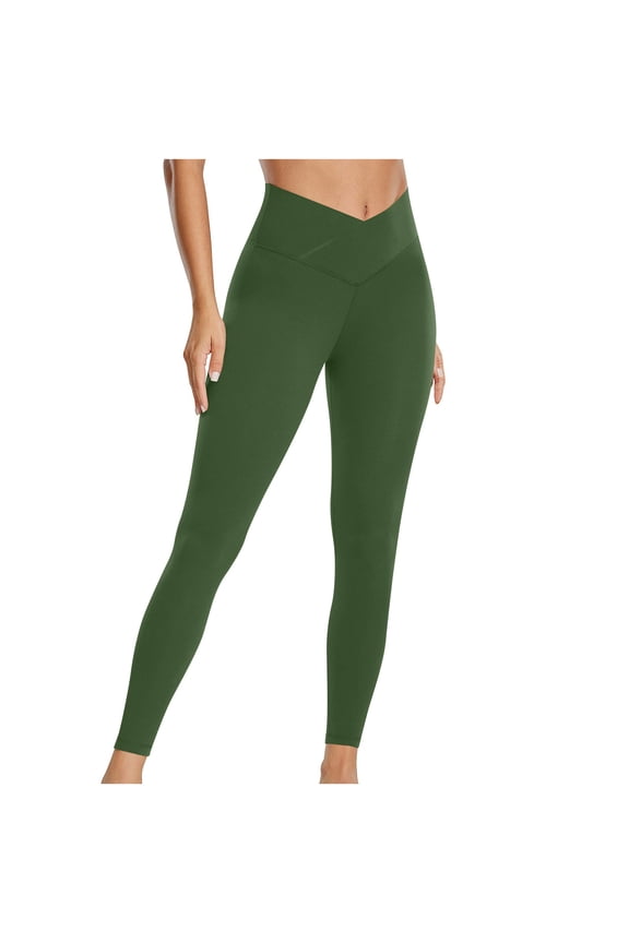 High Waist Leggings for Women Tummy Control Butt Lifting Yoga Pants High Waist Workout Compression Pants