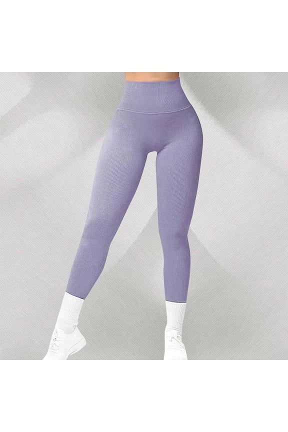 High Waist Womens Yoga Pants Compression Tummy Control Butt Lifting Leggings Athletic Running Workout Leggings