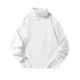 thumbnail image 1 of QUINDOS Men's Shirts,Men Fall And Winter Fashion Casual Turtleneck Long Sleeve Pullover Base Long Sleeve High Neck Comfort Daily T Shirt, 1 of 1