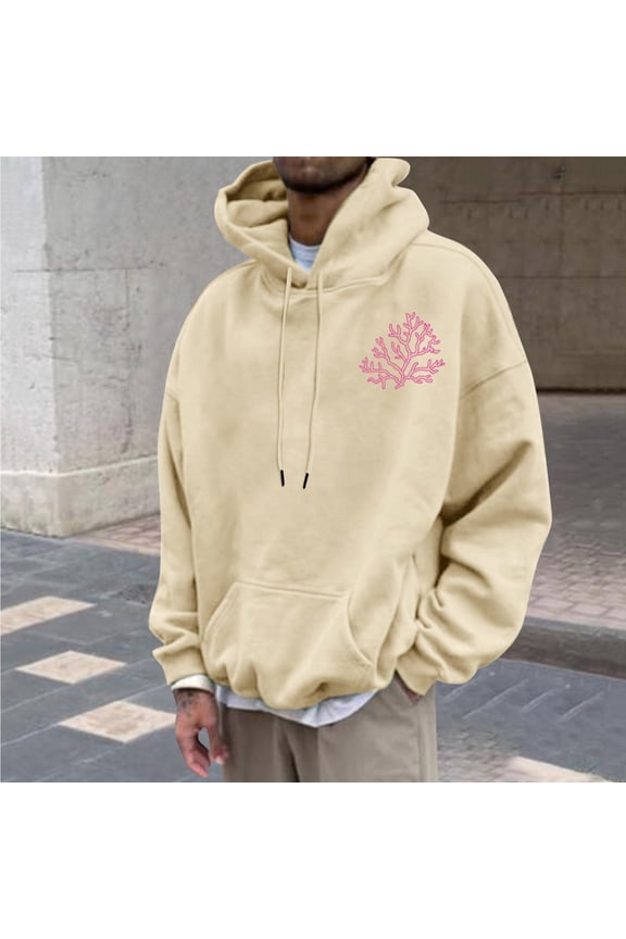 Mens Sweatshirts New York Graphic Mens Hoodies Jackets Long Sleeve Casual Pullover Tops Kangaroo Pocket