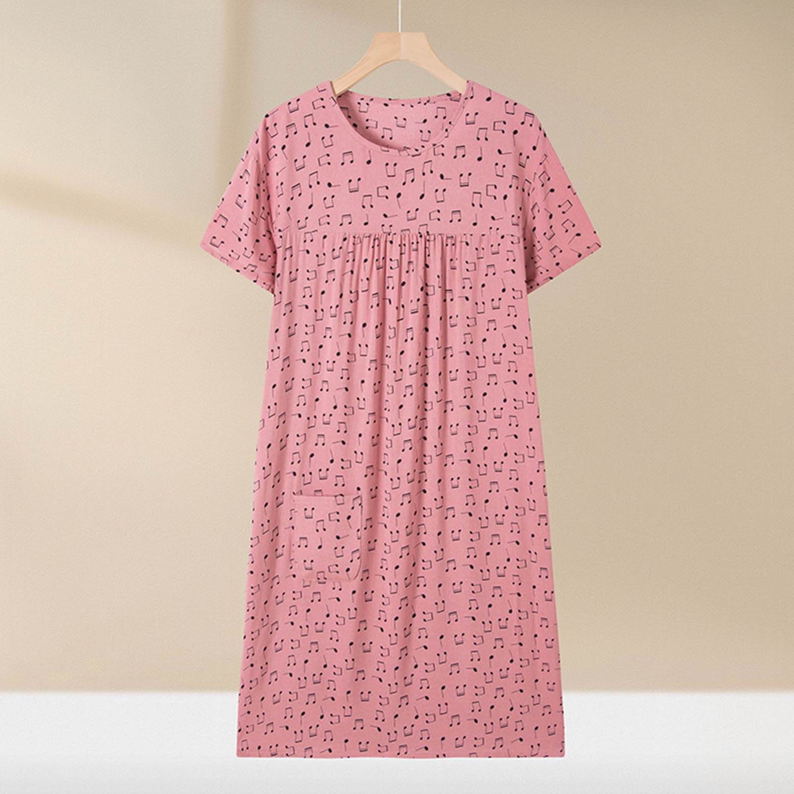 cotton midi night dress QUINDOS Pajamas for Women Long Nightgowns for Women Polka Dot Long Sleeve Sleep Casual Ruffle Pleated Sleepwear Dress 5.5 inch pull Skirt Length:16 inches DISSH Elena Buttermilk Maxi Long sleeve or slow mornings
