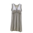 thumbnail image 1 of QUINDOS Pajamas for Women Midi Long Nightgowns for Women Sleeveless Padded Sleep Dress Casual Solid Pleated Sleepwear Night Dress, 1 of 2