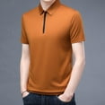 thumbnail image 1 of QUINDOS Polo Shirts for Men Short Sleeve Collared Casual Shirts Regular Fit Loose Work Solid T-shirts, 1 of 4