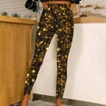 thumbnail image 1 of QUINDOS Sequin Yoga Leggings for Women High Waist Shinny Sparkly Tight Yoga Pants for Women, 1 of 5