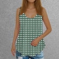 thumbnail image 1 of QUINDOS Tank Tops for Women 2025 Yoga Green Summer Casual Fashion Printed Loose Round Neck Sleeveless Womens Camisoles 2025, 1 of 5