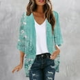 thumbnail image 1 of QUINDOS Womens Cardigan Lightweight,Women's Fashion Casual Printed Long Sleeve Cardigan Top, 1 of 5