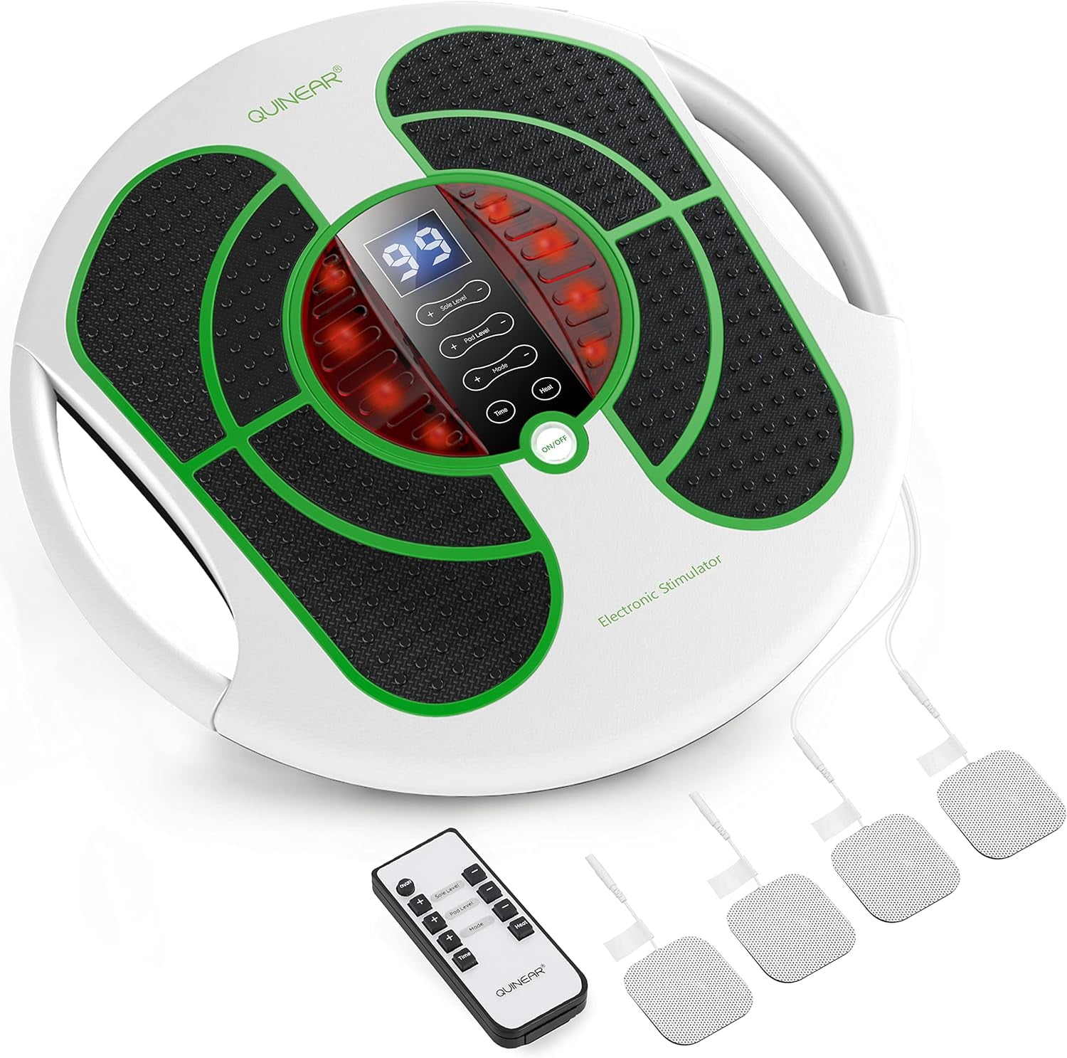 QUINEAR QN038F Foot Circulation Stimulator, (FSA or HSA Eligible) EMS