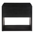 thumbnail image 1 of Moe's Home Collection Quinton Wood Nightstand Black in Black, 1 of 4