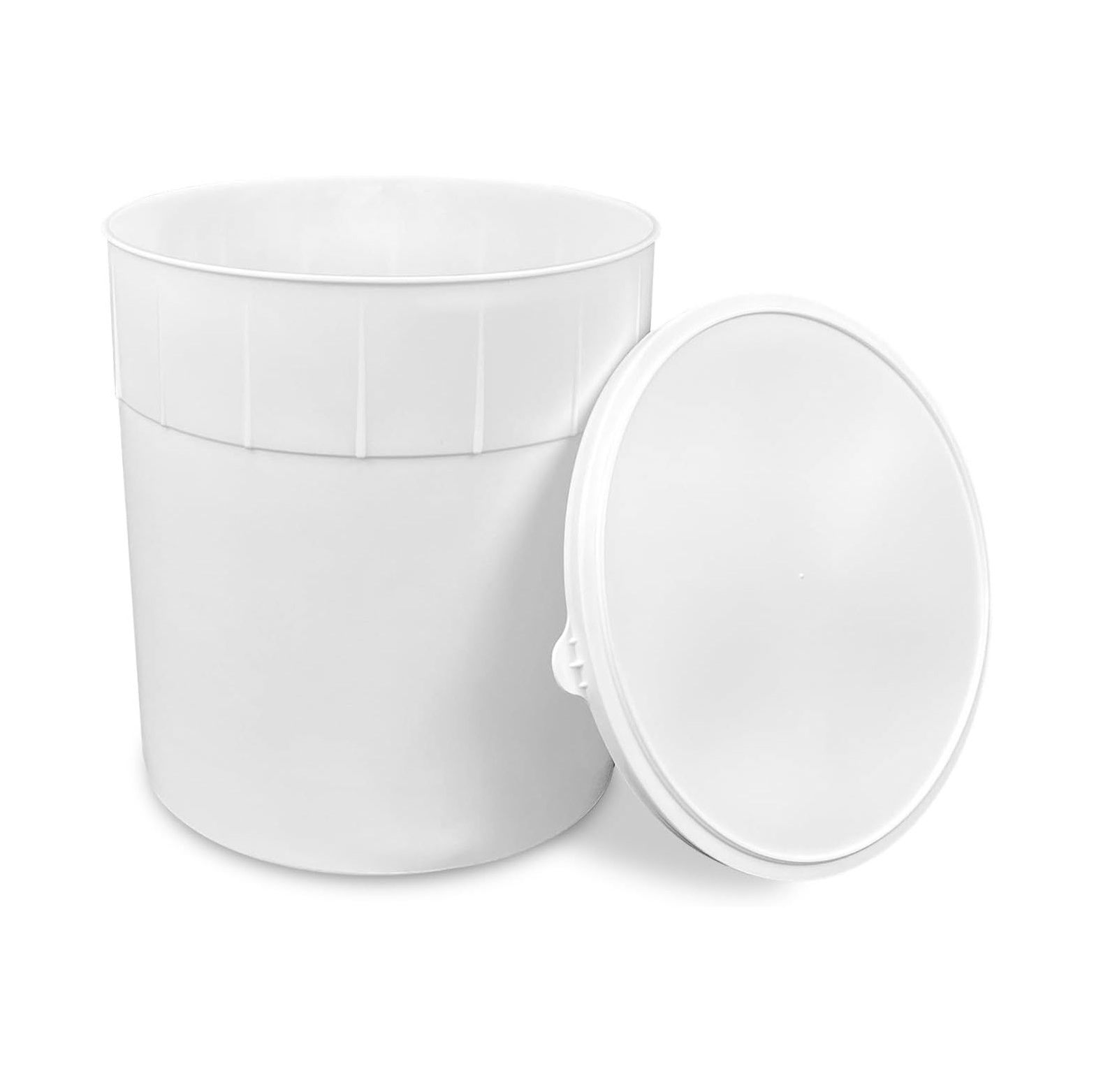 QUIRhait 3 Gallon Ice Cream Container with Lid Freezer Safe Storage