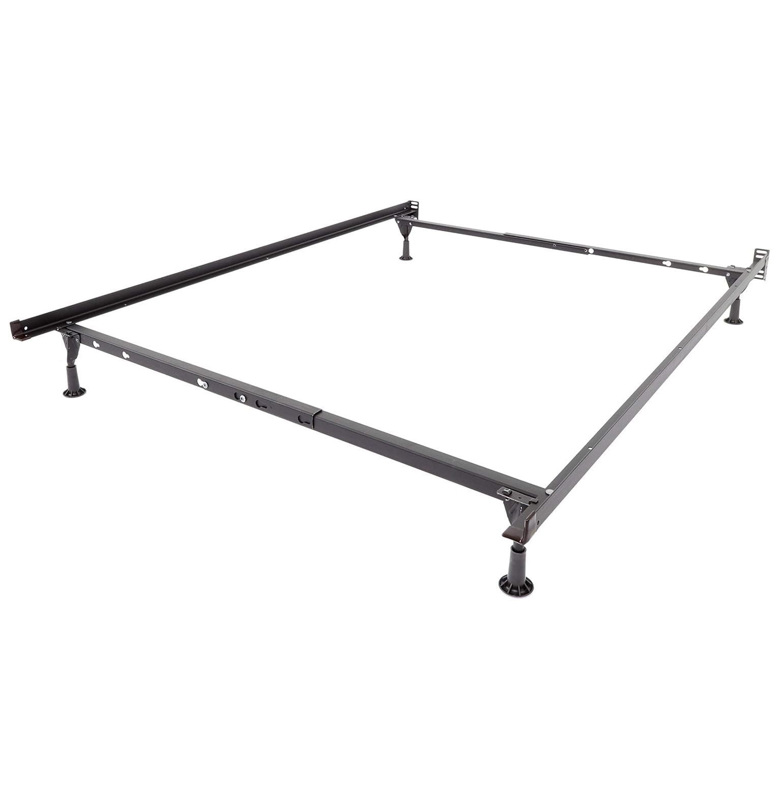 QUIRhait InstaLock Bed Frame with Glides for /Full/Queen Beds