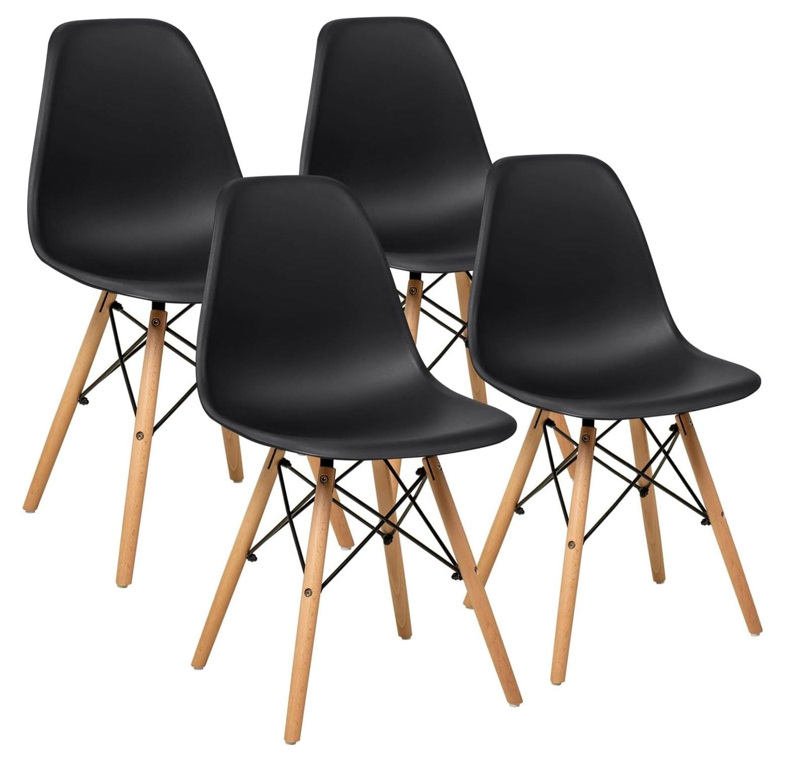 QUIRhait Pre Assembled Century Modern Style Dining Chair DSW Shell